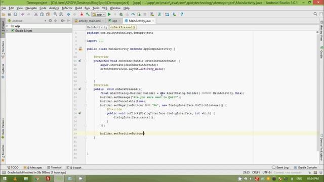How to add Alert Dialog Box in android studio смотреть онлайн