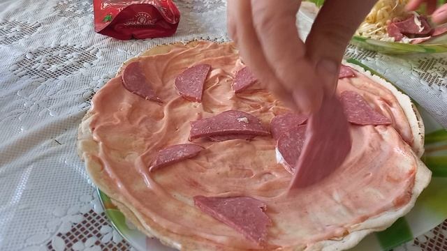 Рецепт пиццы из лаваша. смотреть онлайн