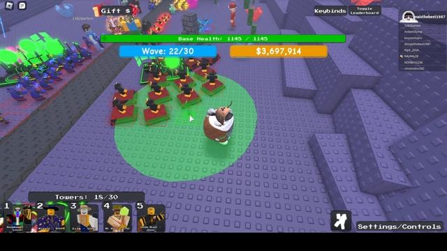 Прошел Summer Event Brick Defense Roblox : Улучшил свою оборону и одержал победу! смотреть онлайн