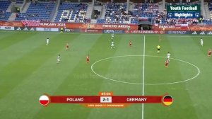 Germany vs Poland | What a Game | Highlights | U17 European Championship Semi Final 30-05-2023