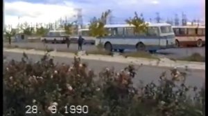 ЛиАЗ 677 звон бутылок