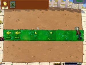 Plants vs Zombies / Adventure 1 Day 1 / Растения против Зомби/ Прохождение