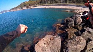 Рокфишинг Черное море Луфарь 2 много рыбы!