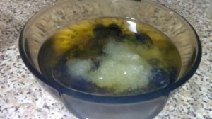 Как тает оливковое масло из холодильника