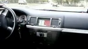 Opel DVD90 Navi в движении