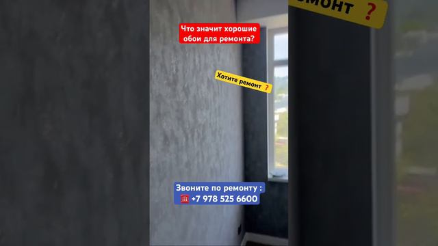 Что значит хорошие обои для Ремонта Квартиры❓