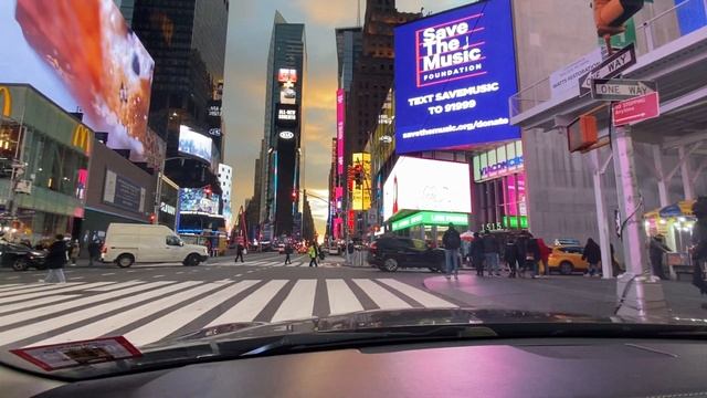 Times Square, Manhattan / Таймс-сквер Манхэттен, Декабрь 2020 смотреть онлайн