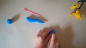 Лепим Голубую из Радужных друзей. Циановая.