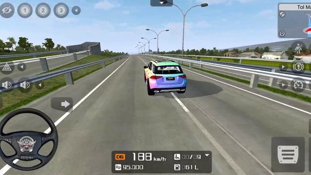 mercedes benz GL450 car mod in bus simulator Indonesia car driving gameplay #bussimulatorindonesia