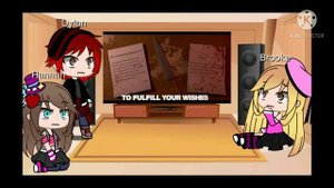 Count the Ways react to Count the Ways song - Millie, Brooke, Hannah, and Dylan all meet|Gacha club
