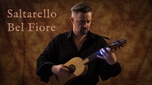 Saltarello Bel Fiore - renaissance guitar - Pietro Paulo Borrono (1536)