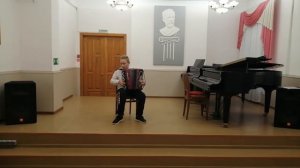 И.С. Бах Ария, М. Товпенко. Музыкальный момент, Б. Мокроусов. "Одинокая гармонь"  ГОРБУНОВ ИВАН