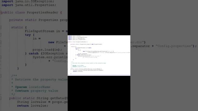 Read Config or Properties file | Core Java | Test Data Reader | Easy Example | смотреть онлайн
