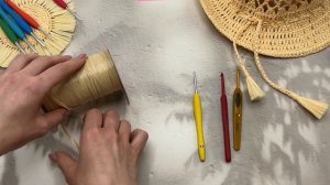 КАК ВЯЗАТЬ КРЮЧКОМ РАФИЮ - полезные советы и лайфхаки