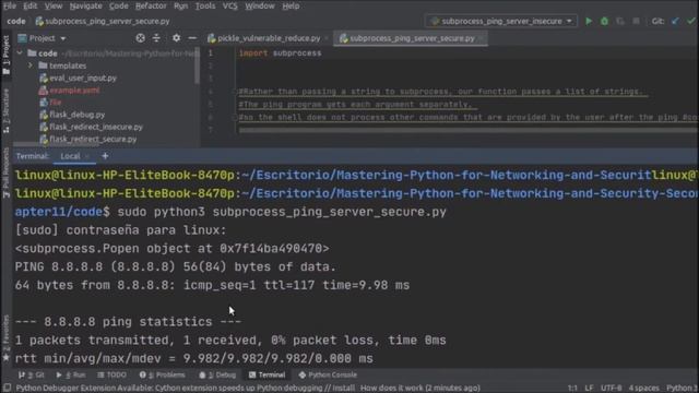11. Security and Vulnerabilities in Python Modules