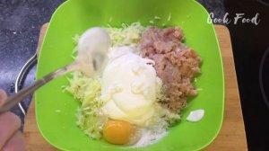 Котлеты с капустой и фаршем в духовке!??Так ПРОСТО! Cutlets with cabbage and minced meat!