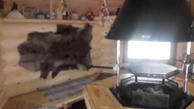 Дома из бревна - "Гриль домик" приятное место для зимнего отдыха. смотреть онлайн