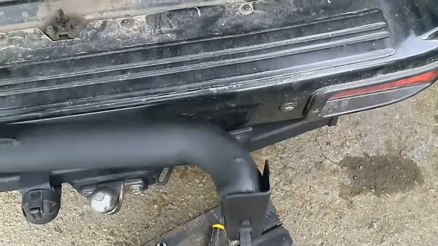 Самодельная Калитка под запаску Pajero sport / Handmade Tire Carrier смотреть онлайн