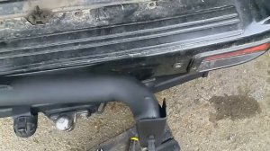 Самодельная Калитка под запаску Pajero sport / Handmade Tire Carrier