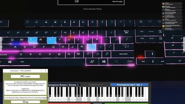 5th symphony Roblox piano (Sheet in Description) смотреть онлайн