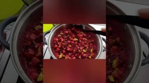 Варенье "Брусника с яблоками". Просто, но ОЧЕНЬ ВКУСНО!!!