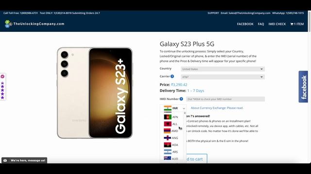 How to Unlock Samsung Galaxy S23 Plus