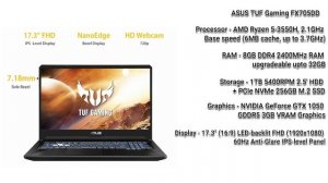 बड़ा स्क्रीन वाला लैपटॉप  Asus Gaming Laptop 17 inch | Best for Gaming and Video Editing