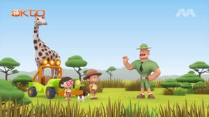 Leo the Wildlife Ranger | LEARN About BIG ANIMALS🐘| Giraffe, Whale & More| @mediacorpokto