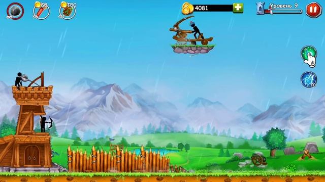 The catapult 2 (level 5 level 10) BOSS attack game | катапульта 2 атака на уровень 5, 10 БОСС смотреть онлайн