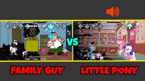 Friday Night Funkin' Pibby Family Guy vs MLP - Rooten Family (OG vs Cover) | Pibby x FNF Mod