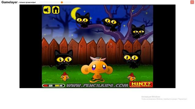 Прохождение игры Monkey Go Happy Mayhem (Счастливая обезьянка погром) смотреть онлайн