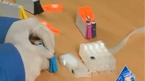 Перестановка чипов с оригинальных картриджей