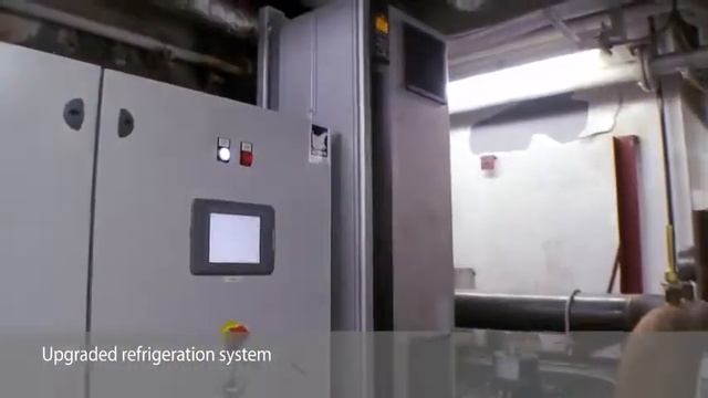 Преобразователи частоты Данфосс в холодильных системах судна смотреть онлайн