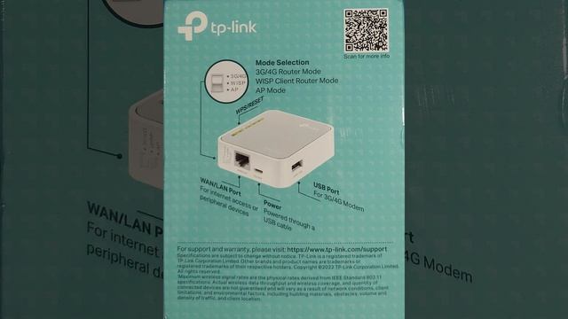 Tp-link RouterTL-MR3020