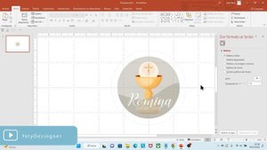 ?Como hacer TOPPERS REDONDOS para BAUTIZO , COMUNIÓN muy fácil - (EDITABLE GRATIS)