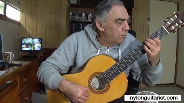 El Vito. Flamenco Guitar - easy solo with tabs смотреть онлайн