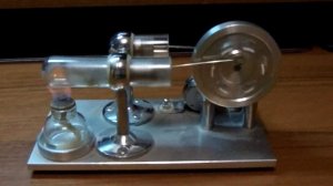 Обзор моего двигателя стирлинга!