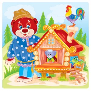 Веселый Пазл - Кто кто в теремочке живет
