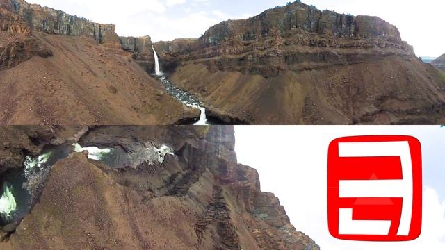 VIDEO 360 COPTER! Панорамное видео 360 с Коптера! Самый высокий водопад России! Водопад р. Канда смотреть онлайн