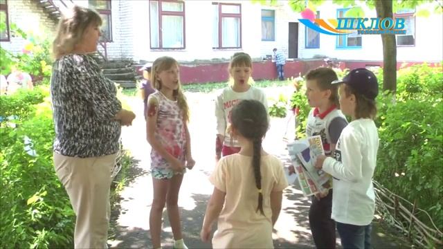 В детском лагере ЦДТ «Прамень» прошла ярмарка развлечений смотреть онлайн