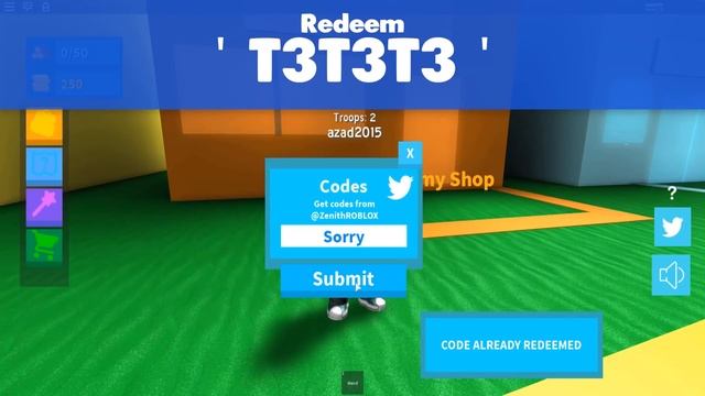 *New Codes* Gold Codes For Army Control Simulator Roblox смотреть онлайн
