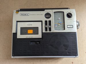 Rare Sony Vintage Radio Cassette Player CF-440L FM-SW-LW-MW. IA-ЯПОНИЯ -70-Х