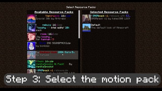 How to turn on lunar client's motion blur in optifine