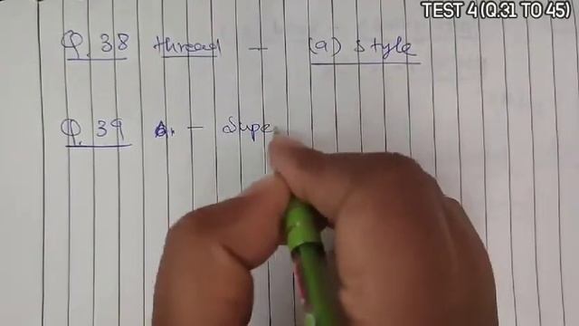 Biology Test 4 (Q.31 to 45) смотреть онлайн