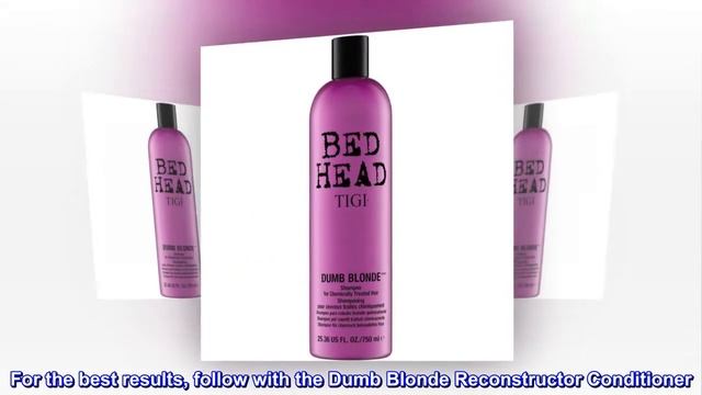 Tigi Bed Head Dumb Blonde Shampoo, 25.36 Ounce смотреть онлайн