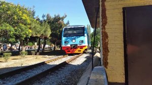 Дизель-поезд ДТ1-013.Феодосия-Симферополь.26.06.20