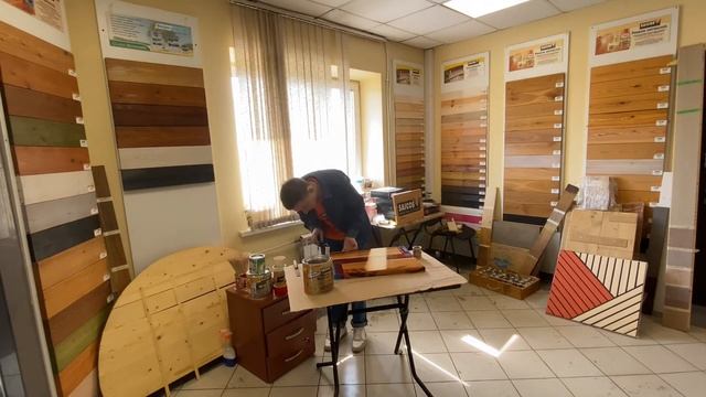 Тестируем масло для дерева SAICOS смотреть онлайн