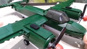 ОБЗОР НАБОРА Sluban Армия (WW2) Пикирующий бомбардировщик Пе-2