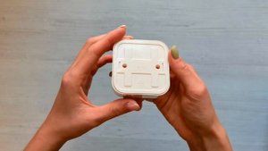 Розетка двойная Bylectrica Пралеска, открытой установки, 16А, 250В, слоновая кость. РА16-260ск