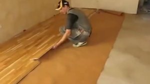 Укладка паркетной доски